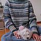 Заказать Вязаный свитер. Fluffy 
Хачатрян Анна. Ярмарка Мастеров. . Свитеры Фото №3