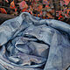 Silk scarf 'Magic oak' Indigo blue gray. Scarves. Artinflat - natural dyeing. Online shopping on My Livemaster.  Фото №2