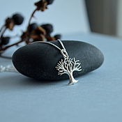 Украшения handmade. Livemaster - original item Silver Tree of Life Pendant on a chain. Handmade.