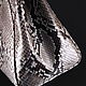 Order Women's bag made of genuine python leather IMP0572Z1. CrocShop. Livemaster. . Classic Bag Фото №3