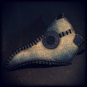 Субкультуры handmade. Livemaster - original item The mask of the Plague doctor jeans. Handmade.