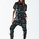Camouflage suit, Trousers with a low step seam - SE0044W2. Suits. EUG fashion. Online shopping on My Livemaster.  Фото №2