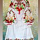 Dress with embroidery ' Sunny summer', Dresses, Slavyansk-on-Kuban,  Фото №1