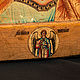 Wooden icon in the ark ' Spas Emmanuel'. Icons. ikon-art. My Livemaster. Фото №6