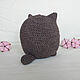 Knitted cat Donut thick cat gift to a child. Stuffed Toys. Вязаные игрушки - Ольга (knitlandiya). My Livemaster. Фото №5