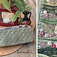 Cosmetic bag ' Spring tulips-semitsvetiki'. Japanese patchwork. Beauticians. Olga Abakumova. Lolenya (lolenya). My Livemaster. Фото №4