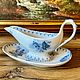 Винтаж: Соусник Sarreguemines Flore. Фаянс. Кухонная утварь винтажная. Decor de table. Интернет-магазин Ярмарка Мастеров.  Фото №2