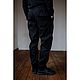 Заказать Брюки мужские из конопляного денима Hemp Denim Elastic Pant 2 Black. VÄN Studio. Ярмарка Мастеров. . Брюки мужские Фото №3