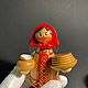 Девушка, масленица, деревянная, винтаж. Игрушки. Sofamily. Ярмарка Мастеров.  Фото №6