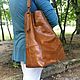 Women's handbag genuine leather. Classic Bag. Mad Cat. My Livemaster. Фото №5