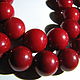 Bead natural coral 9,5-10 mm ball, smooth. Beads1. Elena (luxury-fittings). My Livemaster. Фото №4