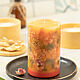 Botanical candle with dried flowers 'Velvet season'. Candles. -shaina-. Online shopping on My Livemaster.  Фото №2