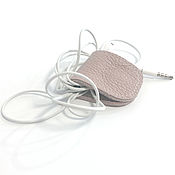 Сумки и аксессуары handmade. Livemaster - original item Ashes of rose - pink Case organizer headphone wire. Handmade.