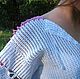 Туника с открытыми плечами. Блузки. Tatiana, knitted accessories. Интернет-магазин Ярмарка Мастеров.  Фото №2