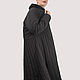 A trapeze jacket with a wide skirt long in the floor with a zipper. Coats. Yana Levashova Fashion. My Livemaster. Фото №5