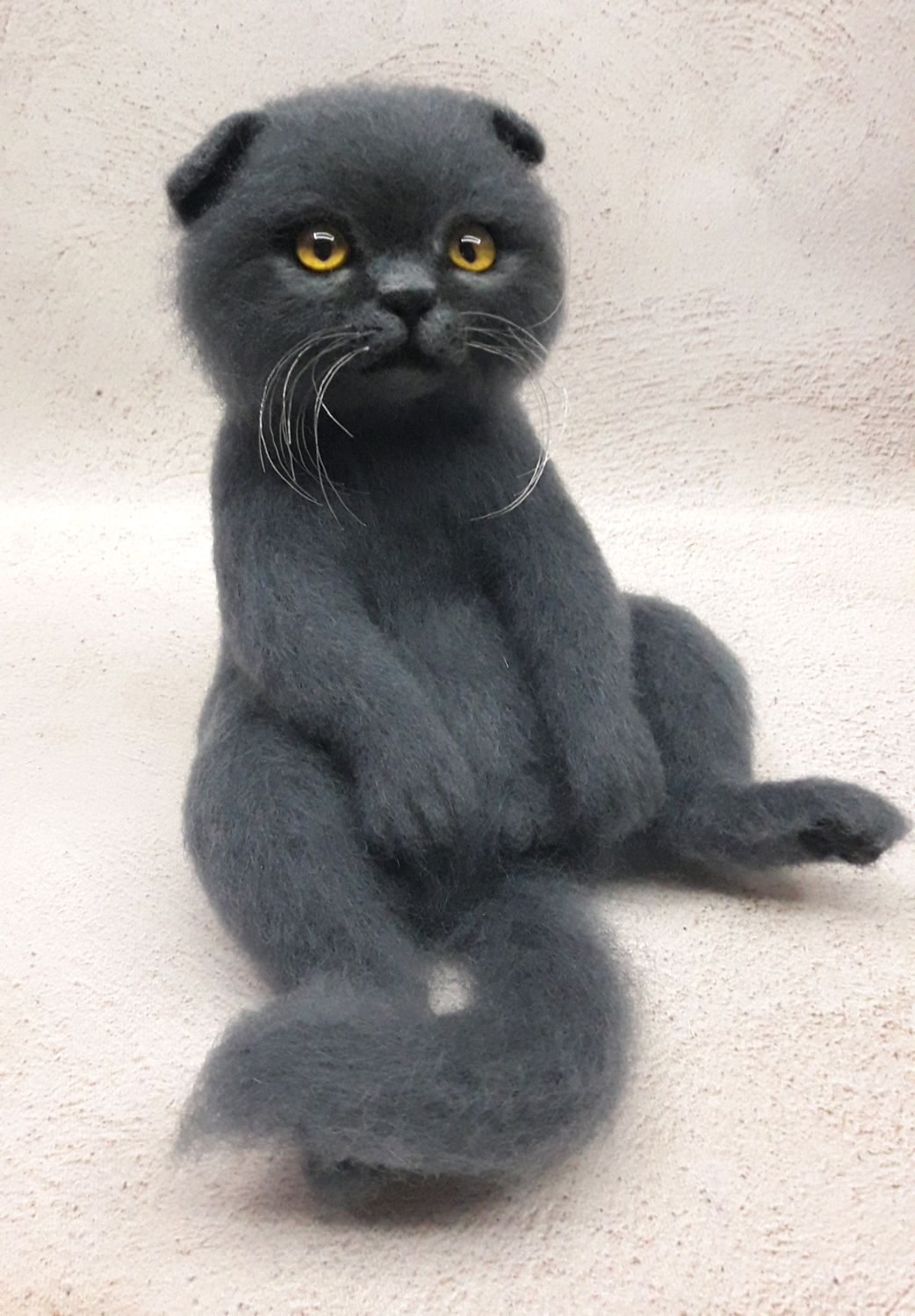 Кот ждун – заказать на Ярмарке Мастеров – LXUY8RU | Войлочная игрушка ...