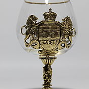 Посуда handmade. Livemaster - original item Glass for cognac 