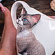 Order Mug with decor based on a photo of a cat. artroombullibull. Livemaster. . Mugs and cups Фото №3