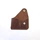 Картхолдер-кошелек на кнопке. Кошельки. TSUBA leather_goods. Ярмарка Мастеров.  Фото №7