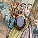 Винтаж: Антикварный локет 1830-1860х годов из золота. Кулоны винтажные. BERËZA ANTIQUES. Ярмарка Мастеров.  Фото №6