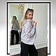 Куртка бомбер с капюшоном серого цвета. Бомберы. Fashion-cover. Ярмарка Мастеров.  Фото №4