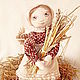 Текстильная кукла "Крестьяночка", Народные сувениры, Саранск,  Фото №1