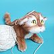 Котенок Рыжик. Мягкие игрушки. Белая Крыска (bitterteddy). Интернет-магазин Ярмарка Мастеров.  Фото №2