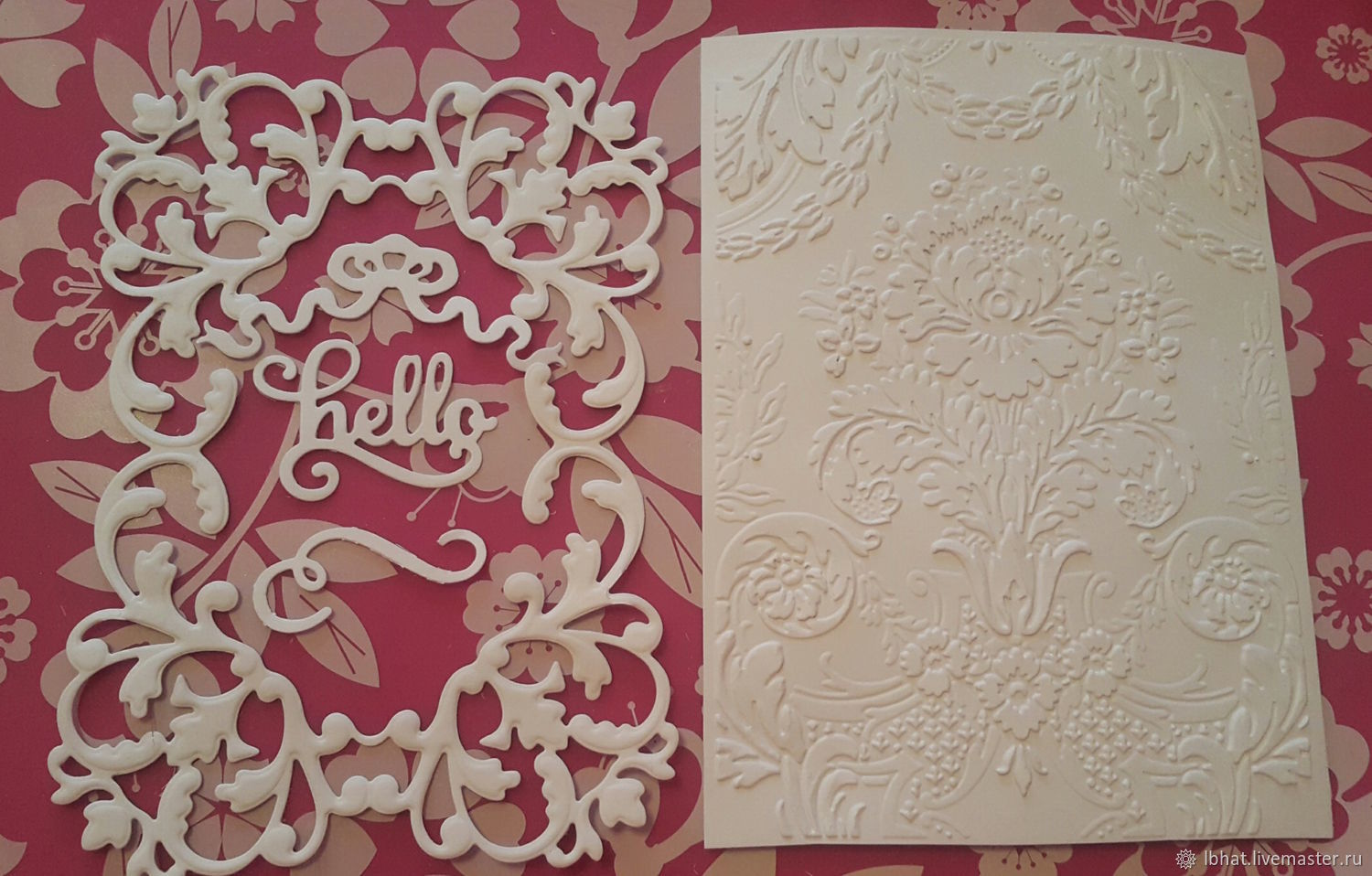 вырубка тиснение