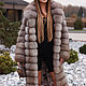 Шуба из куницы. Шубы. YANA KRAFT BRAND. Ярмарка Мастеров.  Фото №5
