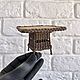 Wicker table for dolls - dollhouse furniture 1:12, Doll furniture, Moscow,  Фото №1
