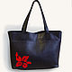 -bag is sewn of genuine leather of cattle
