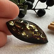 Украшения handmade. Livemaster - original item Pendant from the solid Baltic amber, 4,2 g, color is green. Handmade.