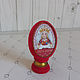 Order Easter Egg on a Red Velvet stand. rozalin. Livemaster. . Easter souvenirs Фото №3
