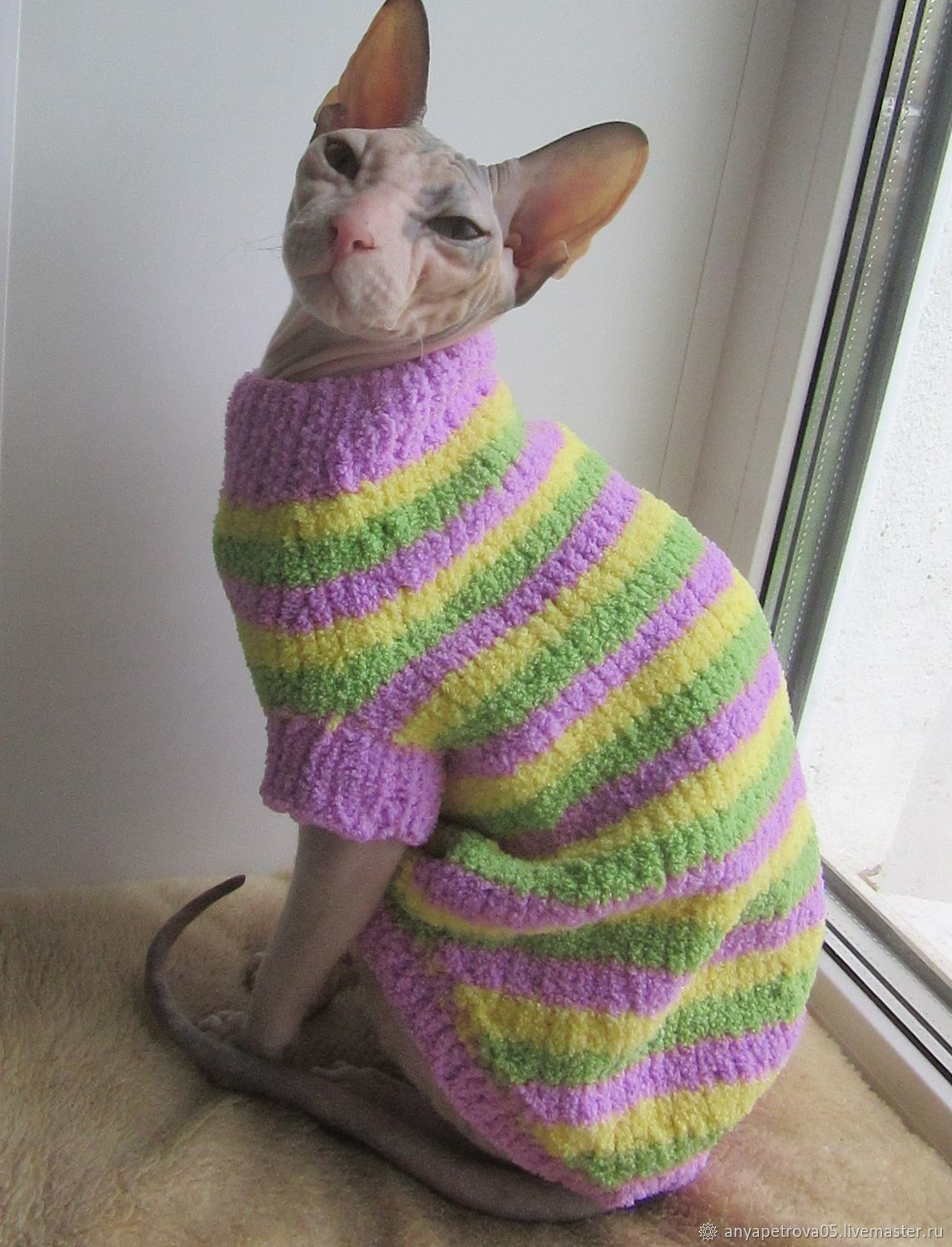 sphynx cat plush