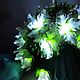 Bouquet-lamp 'Ice'. Nightlights. Elena Krasilnikova. My Livemaster. Фото №5
