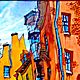 Витражная картина "Питер после дождя". Картины. Татьяна витражные картины (Kem-Tatiana). Интернет-магазин Ярмарка Мастеров.  Фото №2