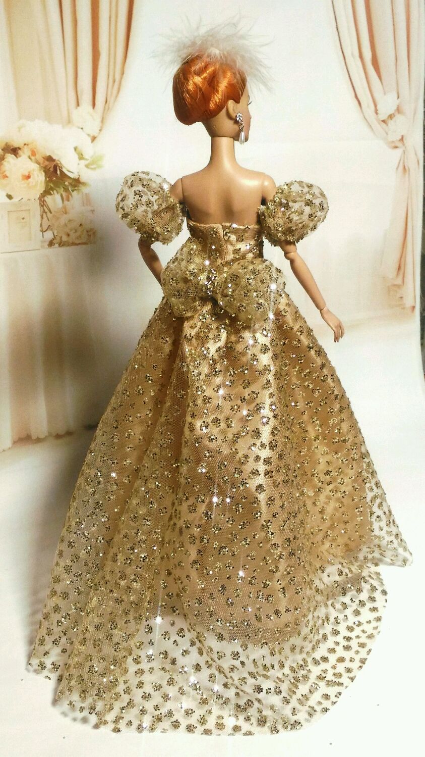Одежда для Барби. Вечернее платье "Золото Сахары" – заказать на Ярмарке ...