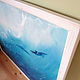 Картина Дельфины, Подводный Мир, Морской Пейзаж Волна, холст масло. Картины. Вкусные Картины. Ярмарка Мастеров.  Фото №5