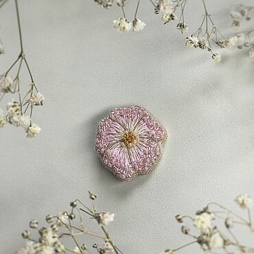 Украшения ручной работы. Ярмарка Мастеров - ручная работа Брошь "Цветок". Handmade.