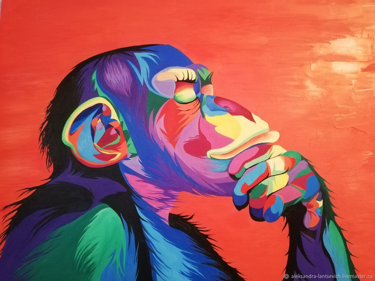 Космические обезьяны. Обезьяны в живописи. Картина обезьяна яркая. Живопись шимпанзе. Картины обезьяны современные.