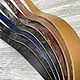 English Bridle VEG TAN Blue (3,5+ мм), цв. Синий. Кожа. Prima Pelle (Марина). Ярмарка Мастеров.  Фото №6