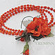 Бусы.Облепиха. Колье. Кумпан Юлия FLOWERS  ACCESSORIES. Ярмарка Мастеров.  Фото №5