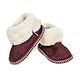 Children's Slippers made of sheepskin fur brown. Slippers. Warm gift. Online shopping on My Livemaster.  Фото №2