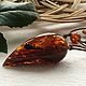 Vintage pendant from solid Baltic amber "Tiger's Claw". Vintage pendants. Mark Amberstein, sale amber products. Online shopping on My Livemaster.  Фото №2