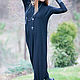 Women's cotton sleeve jumpsuit - JP0347TR. Jumpsuits & Rompers. EUG fashion. My Livemaster. Фото №4
