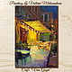 Oil painting on canvas. Cafe 'Van Gogh'. Pictures. Painting gallery of Metsenatova Val. Online shopping on My Livemaster.  Фото №2
