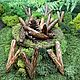  Курипи. Кокосовое дерево. Трубка для рапэ. Shamanic-staff. Ярмарка Мастеров.  Фото №5