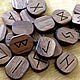 American walnut Futhark. Runes. SilverWood Workshop. Online shopping on My Livemaster.  Фото №2