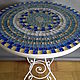 Forged table with mosaic 'Seashore'. Tables. Marjana. My Livemaster. Фото №6