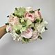 Весенний букет невесты из стабилизированных цветов, Букеты, Москва,  Фото №1